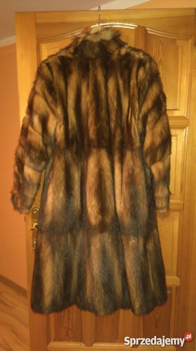 PIĘKNE DŁUGIE FUTRO Z TCHÓRZOFRETEK j nowe Międzyzdroje
