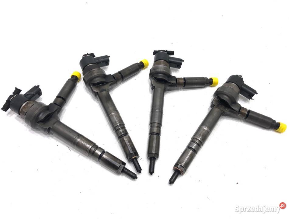 WTRYSKIWACZE KOMPLET OPEL ASTRA H 0445110175 17 Układ paliwowy