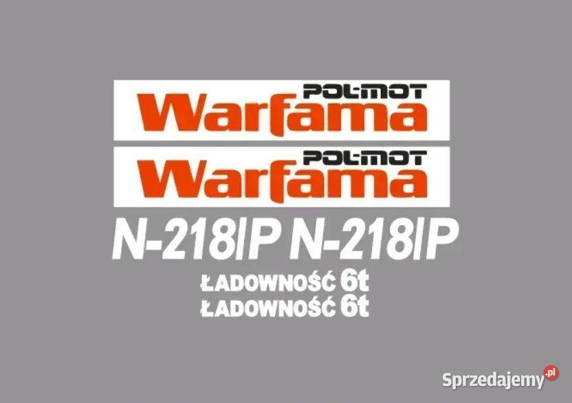 Naklejki oklejenie WarFama POLMOT N218P Janików