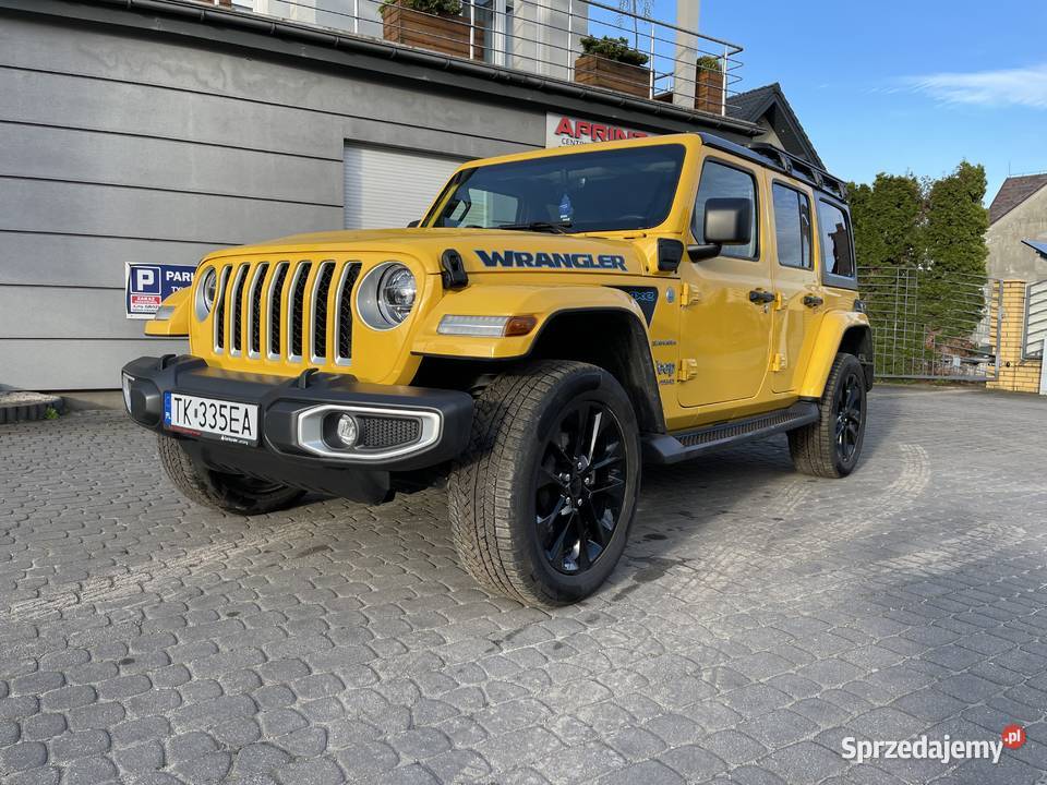 Jeep Wrangler Sahara 4XE nowy hybryda plugin