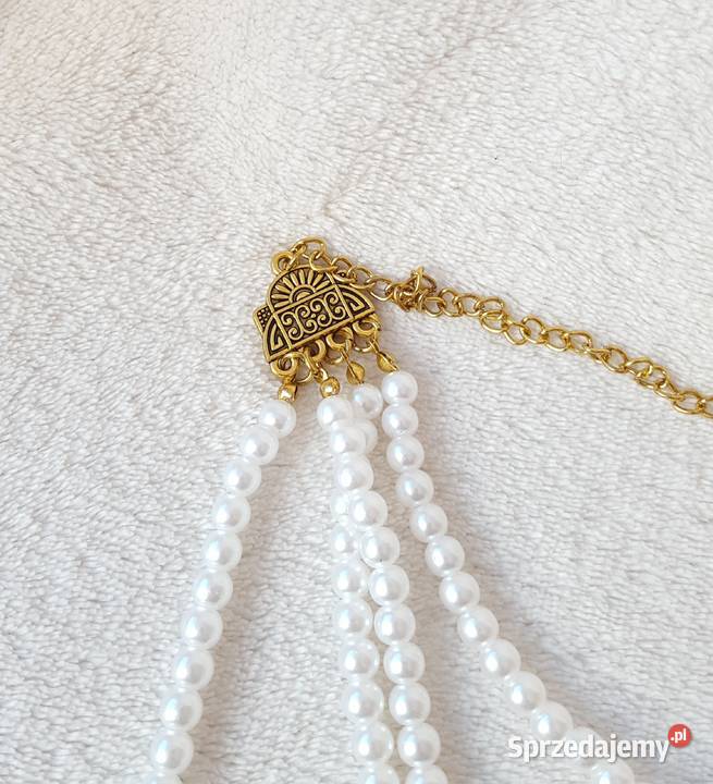 Orientalny komplet biżuterii naszyjnik kolczyki sprzedam