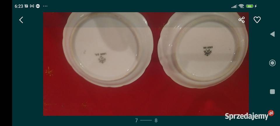 Miseczki porcelana Rosenthal Luis kwiat wiśni Porcelana i szkło Wrocław