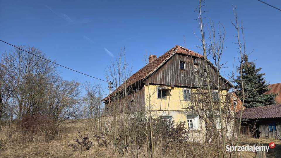 Dom przysłupowy z zabudowaniami gospodarczymi do Sprzedaż Henryków Lubański