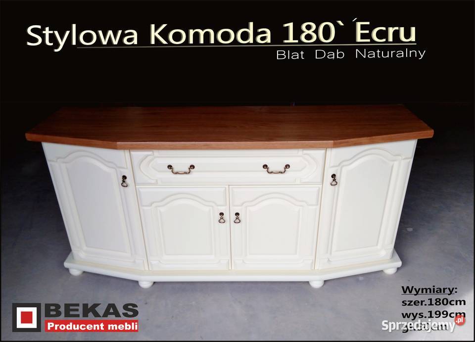 Komoda 160 Stylowa Nowa Klasyczna Bekas Meble 82cm mazowieckie Wołomin sprzedam