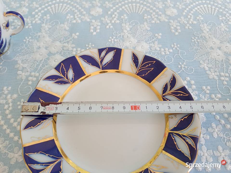 Trio porcelana Łomonosov Poznań