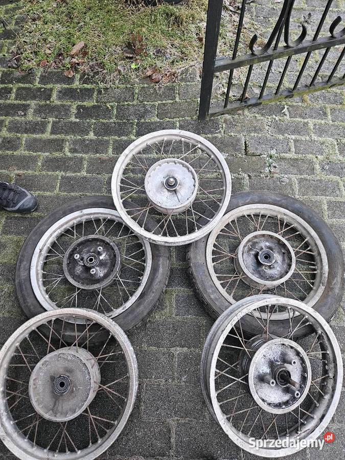 Mz EsTsTrophyFelgi przednie tylneopony lubuskie Nowa Sól