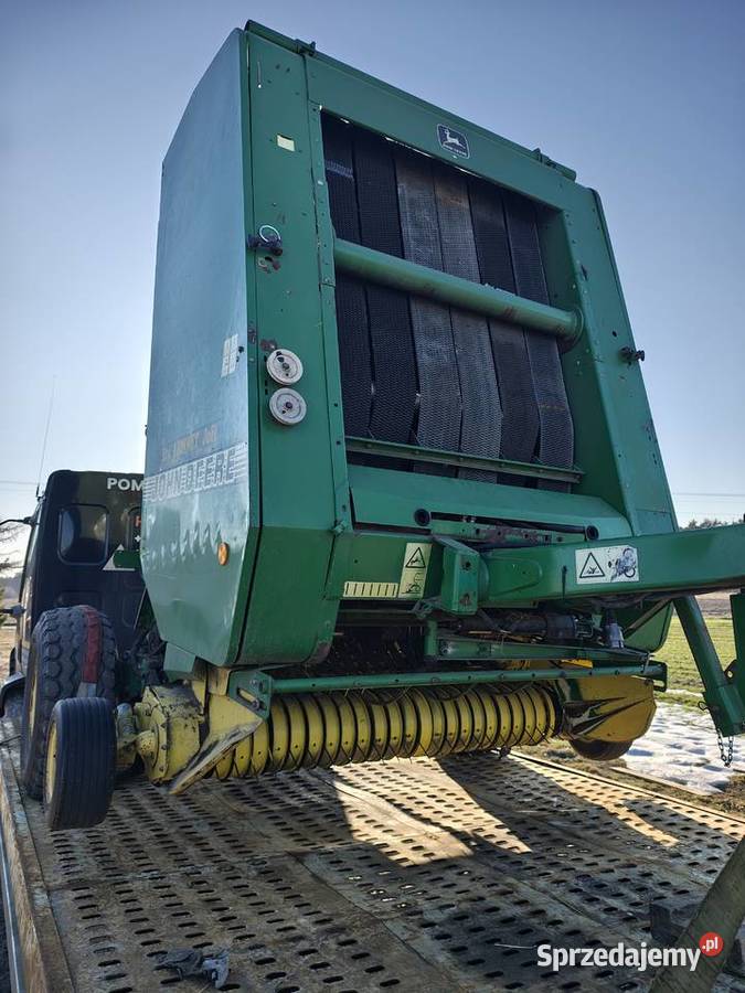 Prasa belarka Prasa rolujaca John Deere 590 John Deere Rolujące (belujące) wielkopolskie Kalisz