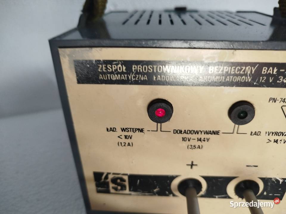 Zespół prostownikowy bezpieczny BAŁ 12v35A Zgierz