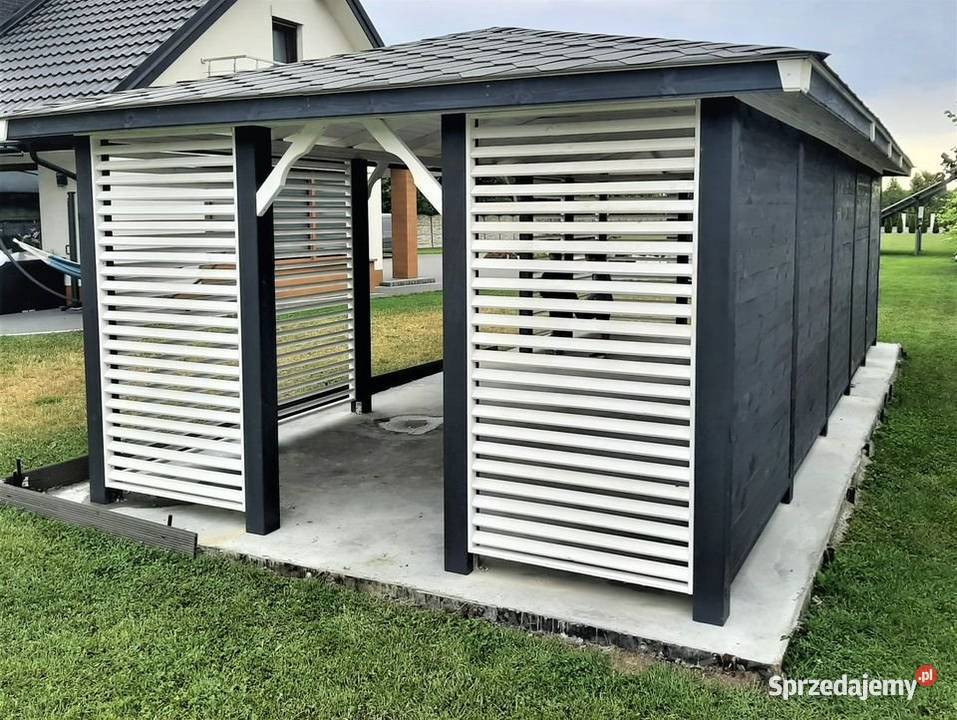 Altana drewniana ogrodowa Barcelona Szybka mazowieckie Marki
