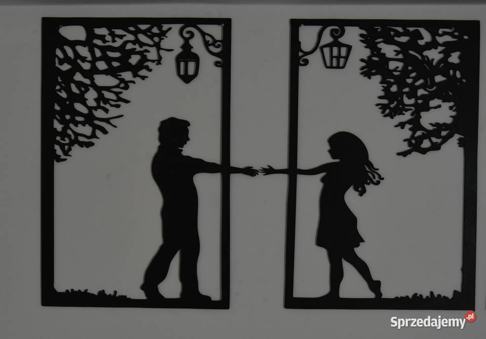 Matka z dzieckiemdekoracja na ścianę wypalana czarny Skawina