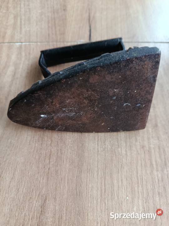 Stare mini żelazko żeliwne prl Choszczno