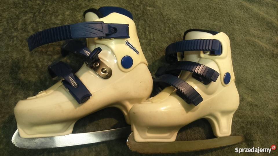 Łyżwy plastikowe figurowe rozmiar 31 195 kujawsko-pomorskie Tuszkowo sprzedam