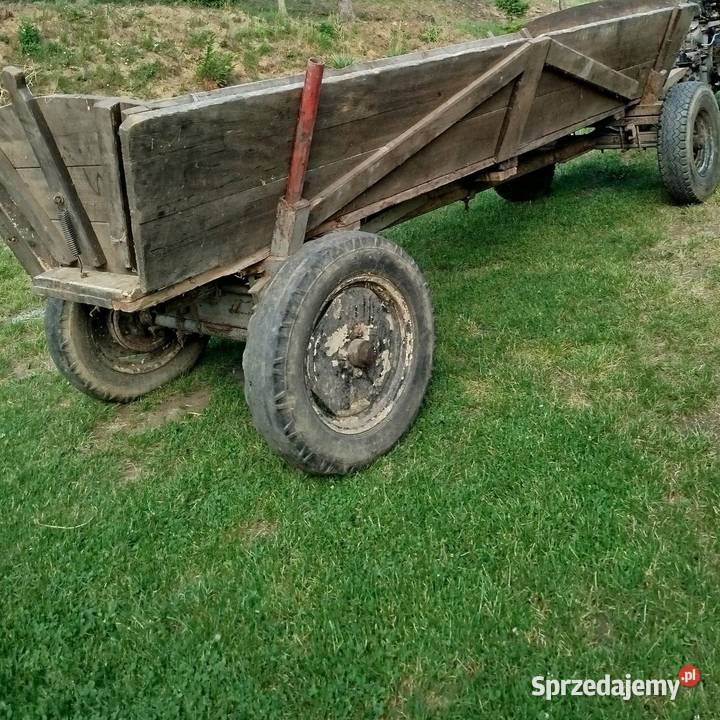Wóz konny do traktora z dyszlem nieuszkodzony