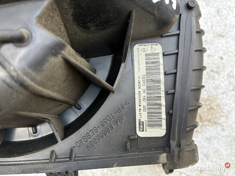 Dmuchawa Wentylator Nawiewu Renault Scenic 2 II lubelskie Wisznice