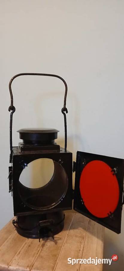 Stara lampa kolejowa sygnalizacyjna Kraków sprzedam
