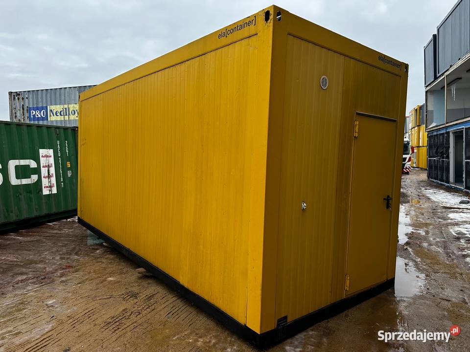 KONTENER BIUROWY SOCJALNY SZATNIA 256 Biuro Wrocław sprzedam