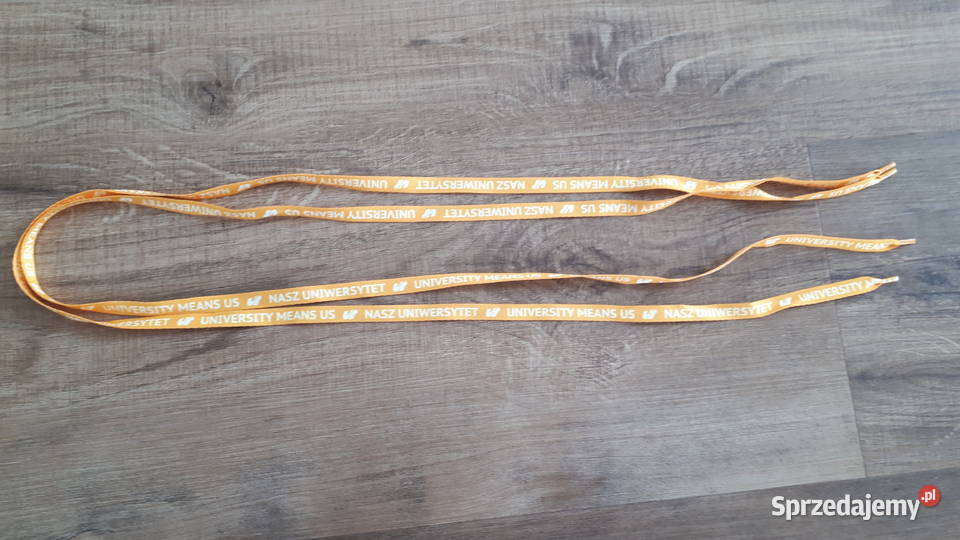 Nowe sznurówki żółtobiałe 120 promocja Do Gliwice