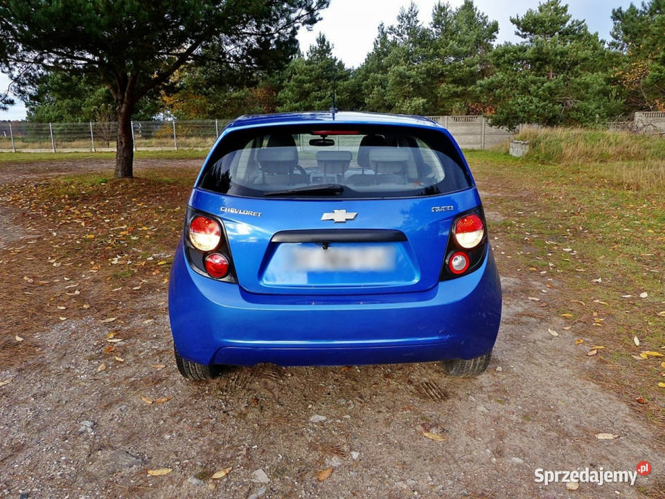 Chevrolet Aveo 12 16V LTKlimaElektrykaDuże lakier metallic wielkopolskie Piła
