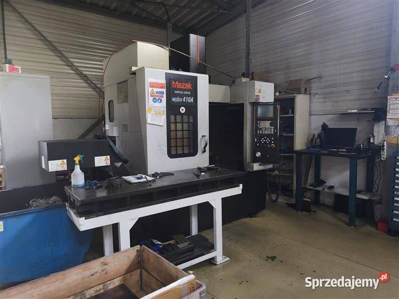 Pionowe centrum obróbcze CNC Mazak Variaxis mazowieckie Warszawa