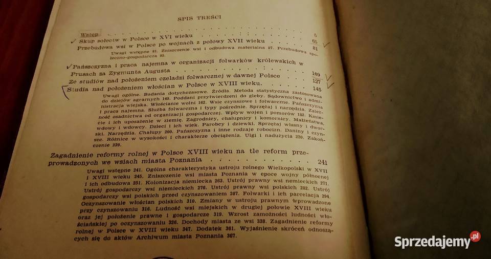 Studia z dziejów wsi polskiej XVIXVIII w Jan Gdańsk