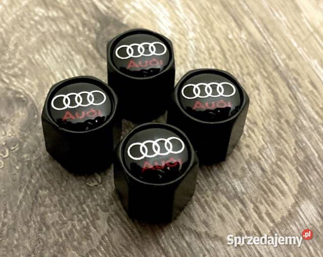 NOWE kapturki na wentyle do kół logo AUDI Pozostałe