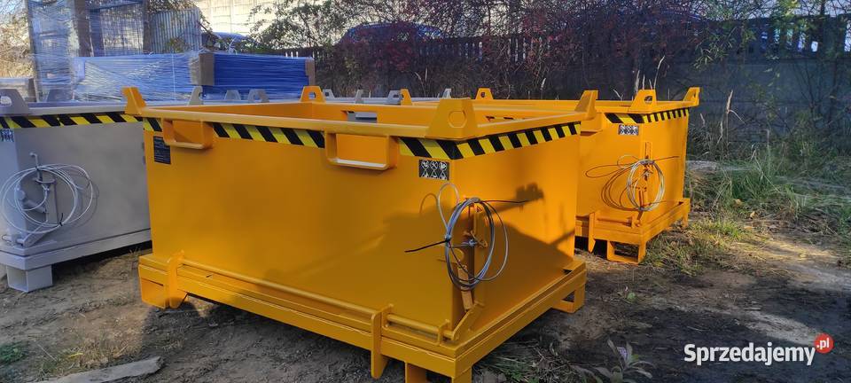 PMDB 750 L pojemnik z otwieranym dnem firm Kielce sprzedam