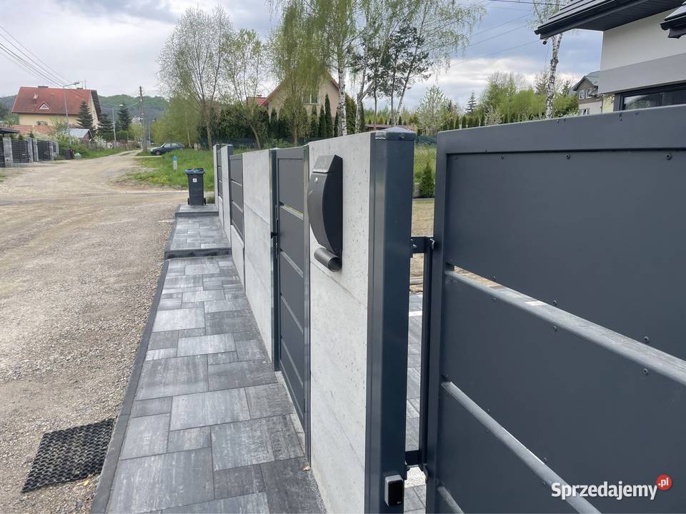 Ogrodzenia płyta architektoniczna Ogrodzenia i bramy Pogórska Wola sprzedam