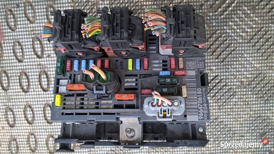 MODUŁ BSM SKRZYNKA citroen 9664706180R04 śląskie Cieszyn sprzedam