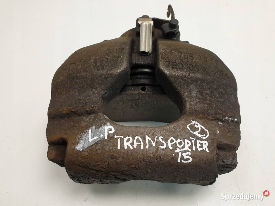 VW Transporter T5 LEWY PRZEDNI ZACISK HAMULCOWY Zaciski i jarzma Janów
