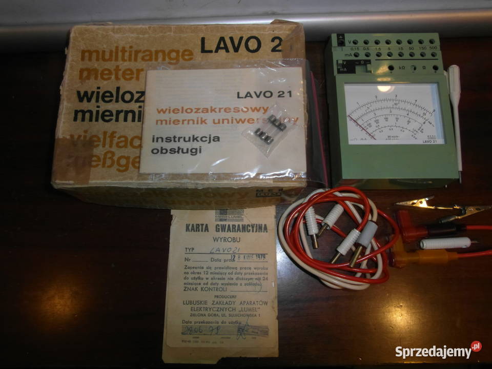 Miernik uniwersalny LAVO 21 małopolskie Kraków sprzedam