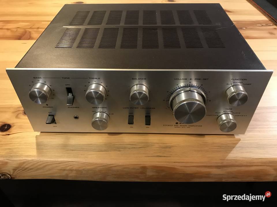 Wzmacniacz Sanyo vintage 100 sprawny ładnie