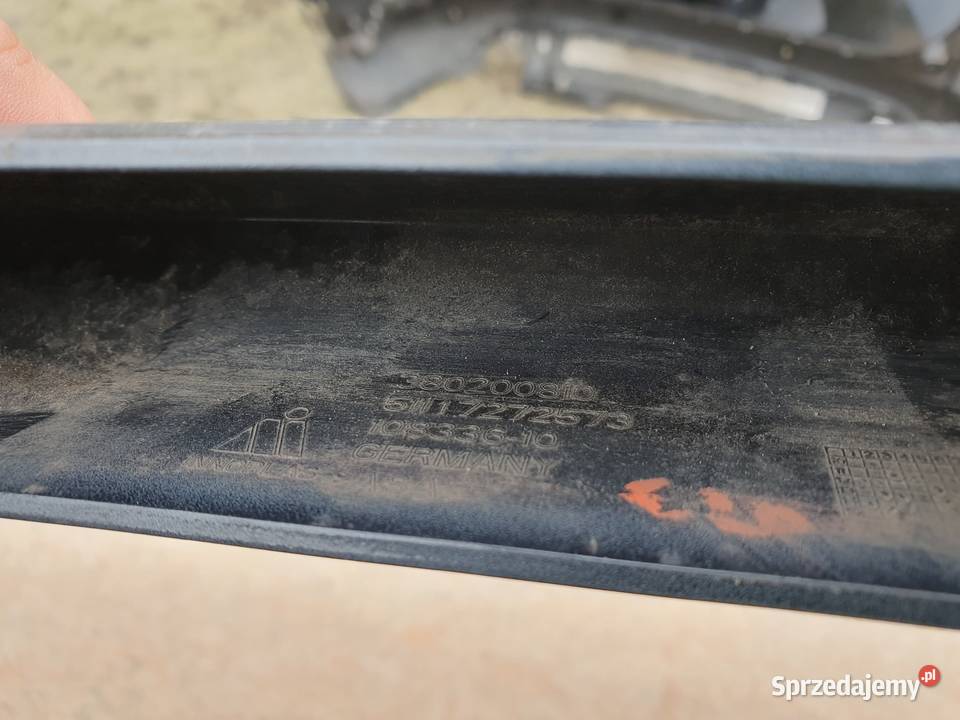 BMW 1 F20 F21 LISTWA DOKŁADKA ZDERZAKA PRZÓD Międzychód sprzedam