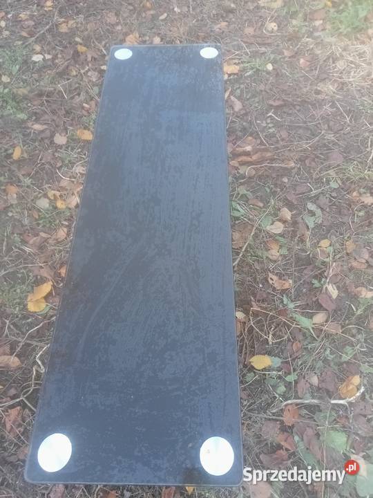 Szklany stolik pod telewizor sprzedam