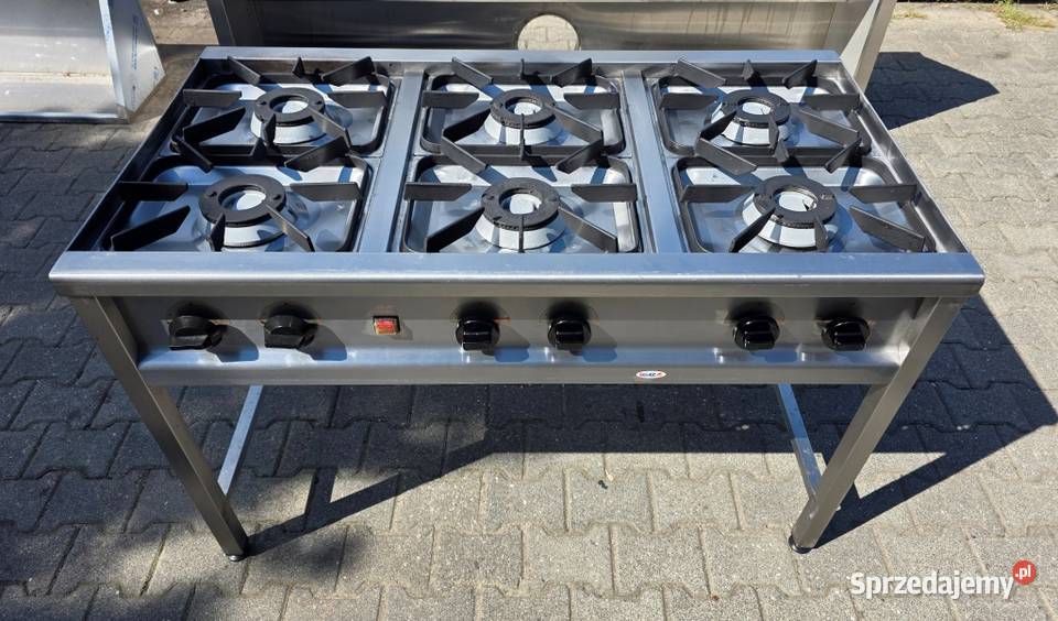 Kuchnia Gazowa 6 Palnikowa EGAZ 365 kW M1808 N Nowe Skalmierzyce