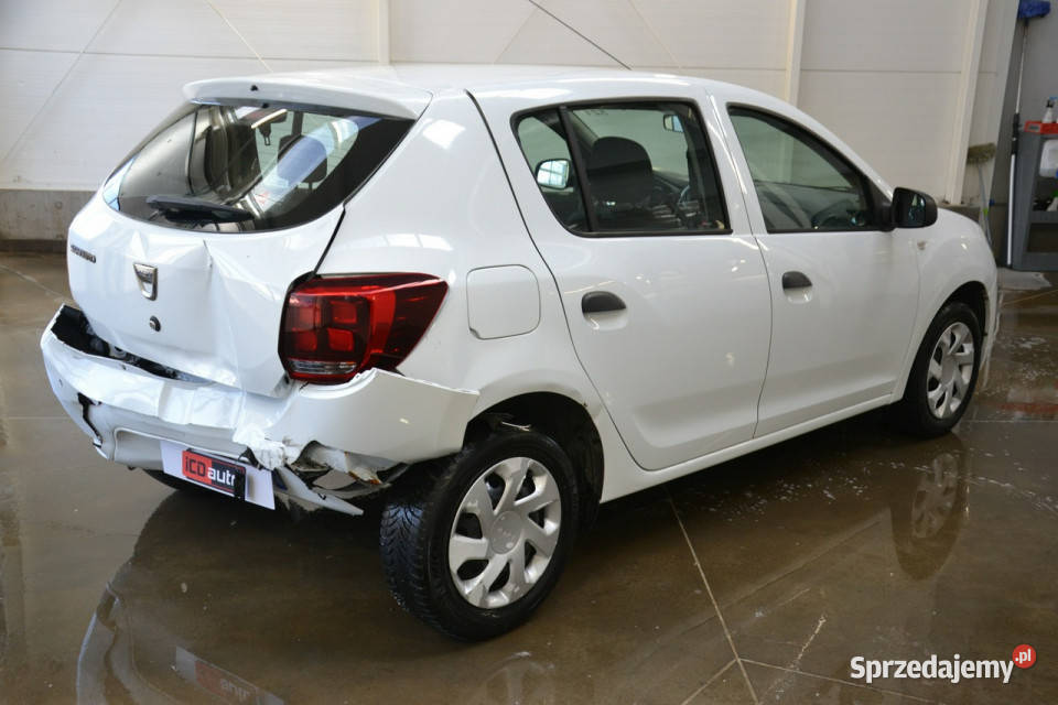 Dacia Sandero 10 benzyna 75 ledy wspomaganie biały Kęty
