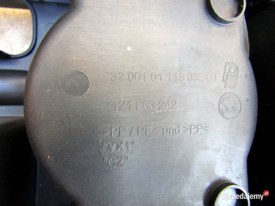 TUNEL ŚRODKOWY SKODA OCTAVIA II 1Z1863242 łódzkie Mysłaków sprzedam