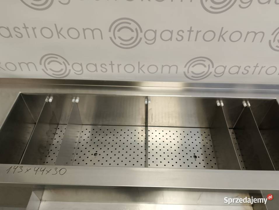 Stacja barmańska z ociekaczem 239x60 20 półki Wrocław