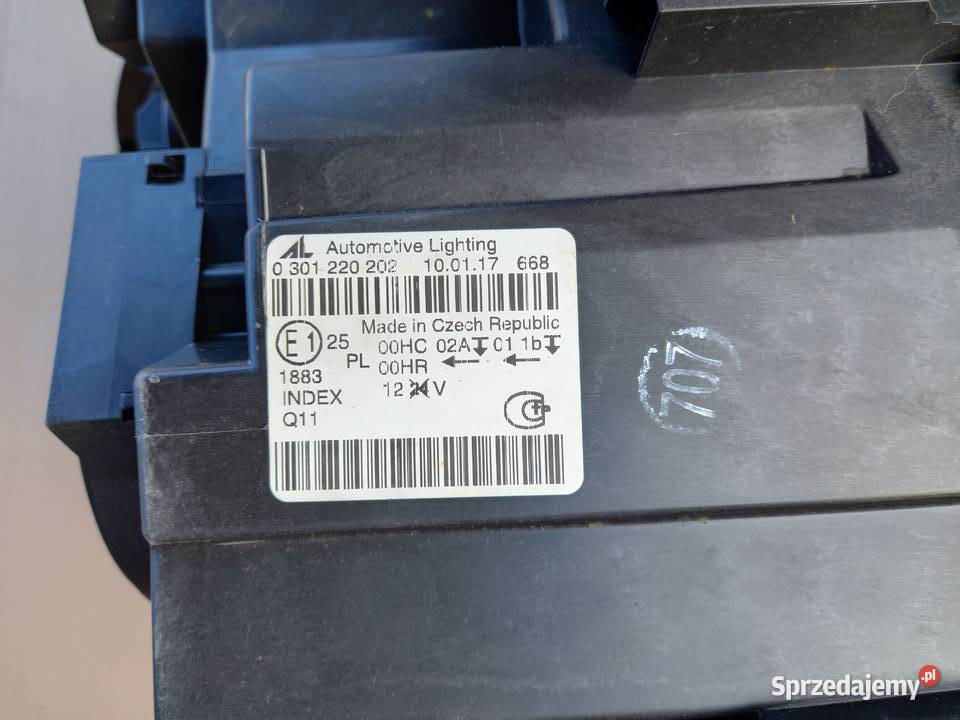 Mercedes W245 Klasa B prawa lampa przód Bukownica