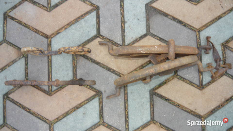 Okucia bryczki sań powozu kute kowalskie stare Sokółka