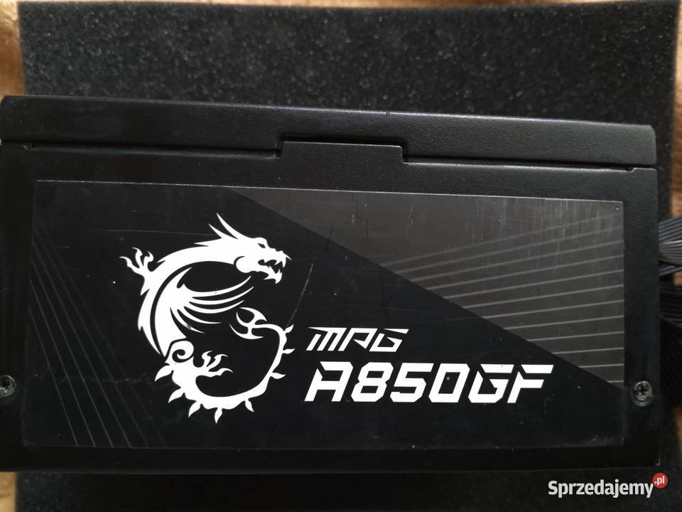 Zasilacz MSI MPG A850GF 850W 80 Plus Gold chyba Big Tower sprzedam
