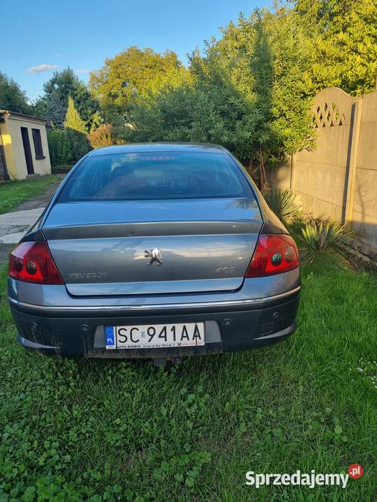 Peugeot 407 prod 2006 manualna śląskie Częstochowa sprzedam