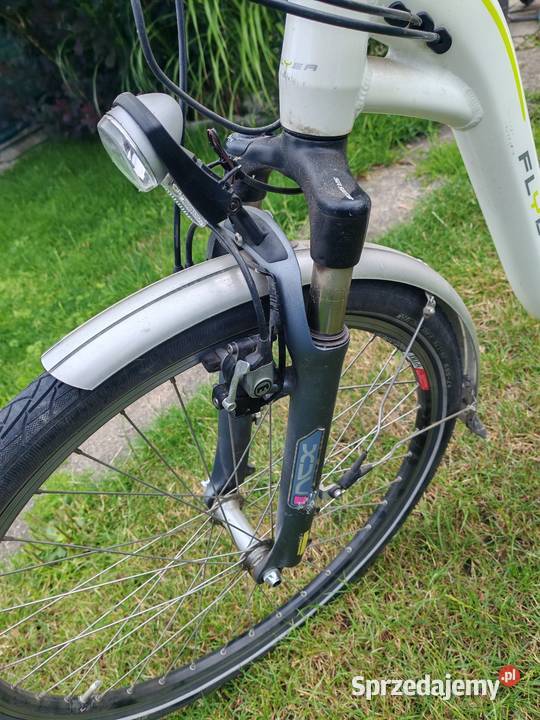 Rower elektryczny flyer Panasonic 36v dolnośląskie Wrocław sprzedam
