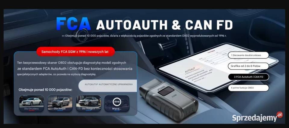 Tester diagnostyczny Interfejs Xtool Anyscan łódzkie Piotrków Trybunalski sprzedam
