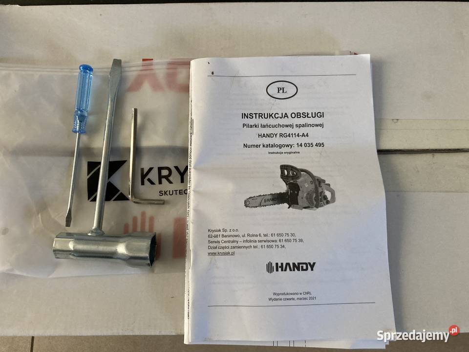 Piła spalinowa HANDY RG4114A4 podkarpackie Rzeszów