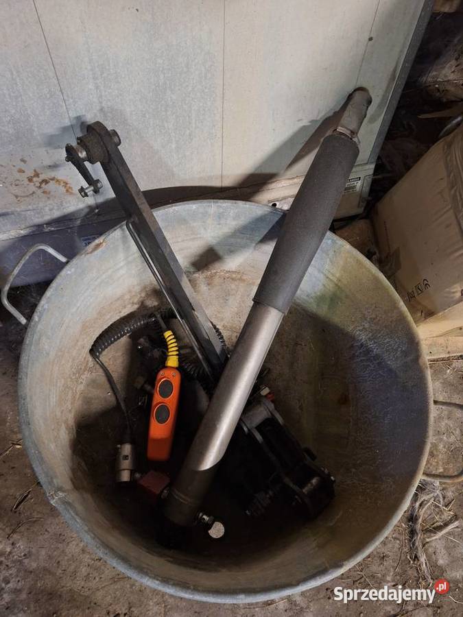 Winda załadunkowa DHOLLANDIA 500 do busa Trafic manualna