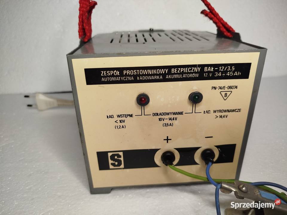 Prostownik BAŁ 1235 12V 3445Ah polski Zgierz