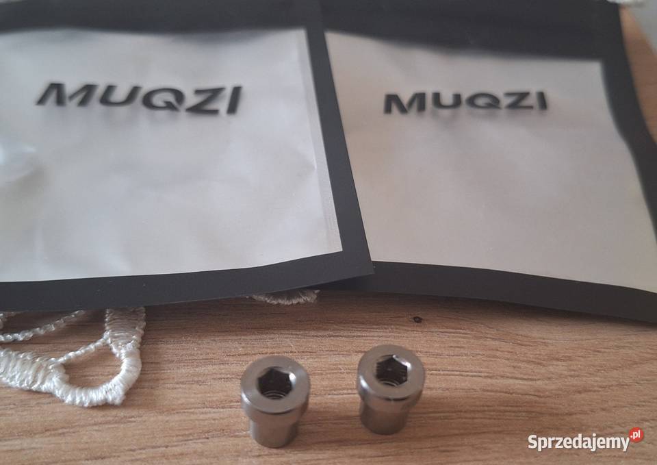 Tytanowe nakrętki M5 do mostka rowerowego Gdańsk