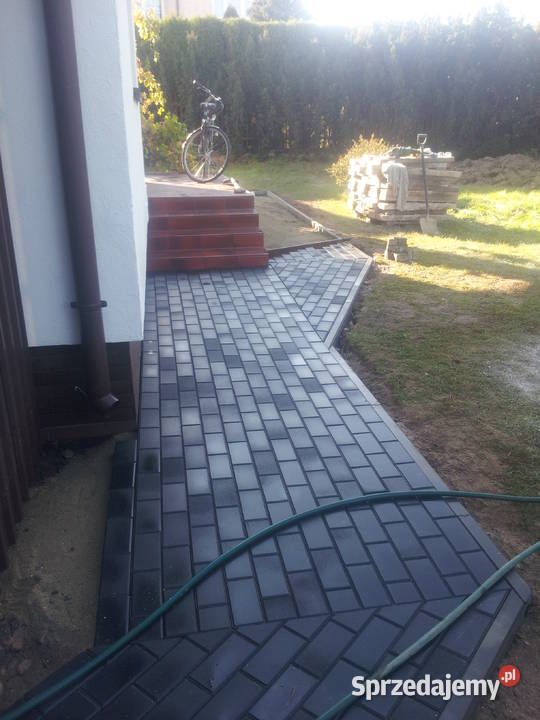 Brukarstwo kostka cementowa granitowa kamień Suwałki