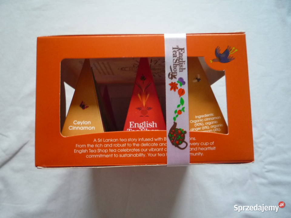English Tea Shop Herbata Bio Super 12 piramidek Szczecin