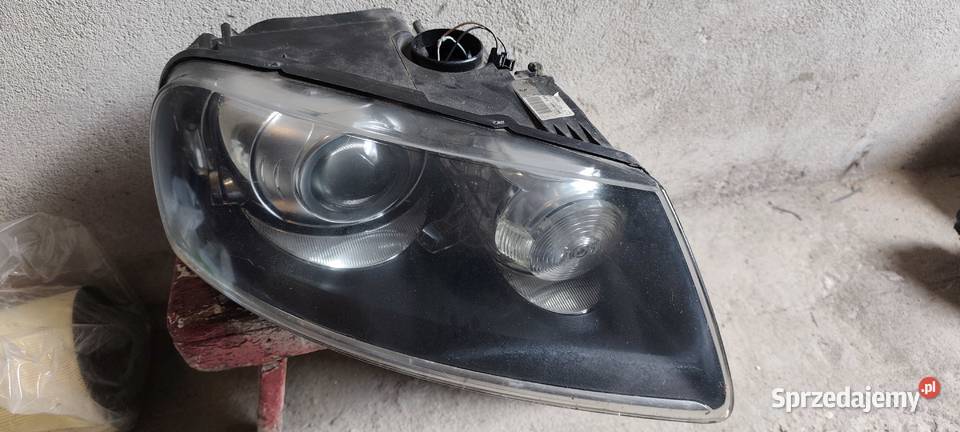 Lampy Xenon Tuareg I 2004 przód lewa prawa